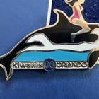 2008 Kiwanis Orlando Fl Pin Back Whale      