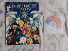 Big Apple Anime Fest Baaf 2001 Convention Program Book   Multimedia Dvd