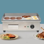 3000w Electric Griddle Cooktop Countertop Commercial Flat Top Grill Bbq Plate
