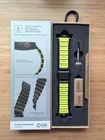 Nomad Black Titanium Volt Stratos Band Apple Watch Fkm Black Titanium Hardware