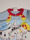 Vintage 101 Dalmations One Piece Footed Pajamas Size 4t Disney Classic Movie