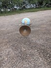 Vintage Replogle World Nation Floor 12  Globe   32  Tall Stand Raised Relief Mcm