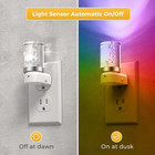 Night Light  Night Lights Plug Into Wall  Color Changing Nightlight Rgb With Dus