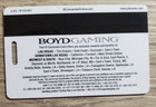 Boyd Las Vegas Casino 40 Years Sapphire Slot Card