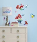 Disney Little Mermaid 43 Wall Decals Princess Ariel Sea Room Decor Stickers R5