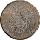 Cambodia 1860 2 Francs Norodom I King Of Cambodia Ngc Au 55