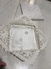 Lot 3 Vtg York Street Labels Ladies Hankies Irish Linen Crochet Madeira Applique