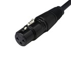 Dmx Stage Light Cable 3-pin Female To 5-pin Male Xlr  1m