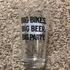 1998 Harley Davidson 95th Anniversary Miller Genuine Draft Beer Pint Glass