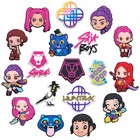 Hunters Cute Pvc Shoe Charms For Clogs Harajuku Decorative Accessories Gift Set