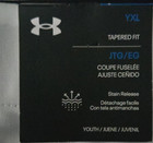 Under Armour Youth Unisex Baseball Pants White Yxl Tapered Fit