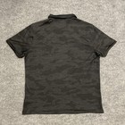 Indycar Nike Golf Zonal Cooling Polo Shirt Mens Xl Black Grey Camo Auto Racing