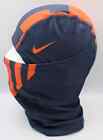 Nike Illinois Therma-fit Hood Adult Balaclava Ncaa College Navy team Orange