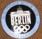 German Pre-wwii 1936 Berlin Summer Olympics Film Maker Badge Great Condition