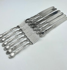 Antique 1847 Rogers Bros Silverplate Fork Knife Flatware Set Of 12 Eo2184