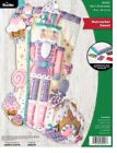 Bucilla Felt Applique Christmas Stocking Kit Nutcracker Sweet 18 In