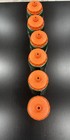 Gatorade 32 Oz Squeeze Sport Water Bottle Workout Lot Of 6 - New Orange Lid