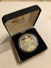 Highland Mint Michael Jordan  999 Fine Silver Coin With 24kt Overlay