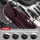 Saddlebag Liners For Cvo 23-24 Road Glide Fltrx Street Glide Flhx 24-25 Red