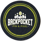 Backpocket Brewing  Beer Coaster Coralville Ia