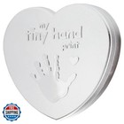 C r  Gibson 3 Piece Baby Handprint And Footprint Kit  6 5  X 6 25   Heart Fir