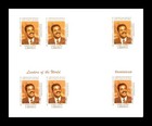 Liberia 1999 Dominican President Leonel Fernandez Reyna Set X3 Imperf Bloc Mnh