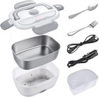 110v Electric Heating Lunch Box Portable For Car Office Food Warmer Container Us