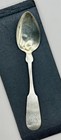 Antique Coin Silver Teaspoon   Back Stamp Worn Down