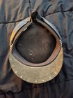 Harley Davidson Vintage Leather Hat Size L-xl Black Cap