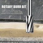 10pcs Tct Carbide Burr Rotary Drill Bits Tools Cutter Files Set  1 8  Shank