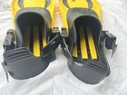 Genesis Aquaflex Scuba Diving Fins Size Small Yellow - Good Condition Dive Fins