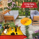 39 x31  Orange Thickened Repotting Mat For Plant 39 x31  