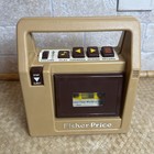 1980s Fisher Price Toy Cassette Player  Recorder And Rare Fisher Tape- Works 