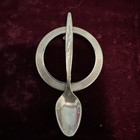 International Silver Workers  Lapel Hat Pin Brooch Spoon Vintage Collectible