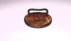 Antique 19th Century Us Army Cavalry Stamped Brass Horse Bridle Rosette