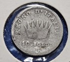 1813 Italian States Kingdom Of Napoleon 10 Soldi Coin