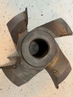 Large 4 Flute Carbide Tipped Shaper Molder Cutter Knife 1 1 4  Bore 3 1 2  Tall