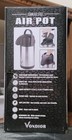 Vondior Air Pot 85 Oz Stainless Steel Push Button Beverage Dispenser