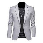 Men s Jacket Suit Blazer Slim-fit Suit Wedding Business Dress Casual Suit Tops