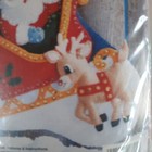 Design Works Felt Jewel Santa s Toy Sleigh Stocking Kit 16  
