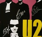 U2 Signed Toronto Tour 11x17 Photo Autographed By Band  Bono Edge Clayton W Coa