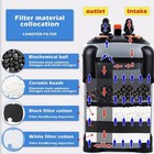 Aquarium External Ultra-quiet Canister Filter fish Tank Water Circulation Filter