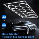 14 Hexagon Led Lighting Car Detail Garage Workshop Retail Light Honeycomb Hex