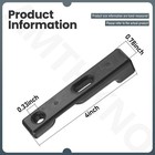 Amthkno M72426 Rubber Hopper Latch Strap Equipment Kit  Compatible   