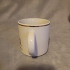 Vintage Indianapolis Colts Nfl Football Team Coffee Mug Gold Trim Tea Beverage 