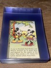 Vintage 1937 Walt Disney Mickey Mouse Bread Cards Lot Of 23 Rare Condition   