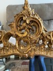Antique Gold Rococo Framed Mirror  Ornate Wood Frame  Mpn 1101 196388