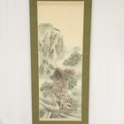 Japanese Hanging Scroll Art Painting  shukei  Eizan Ohno Antique Kakejiku