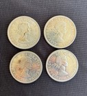 Lot Of 4 Canadian Silver Dollars