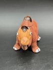 Vtg Handmade Artesania Peruvian Art Clay Dromedary Camel Figurine Signed Zoonies
